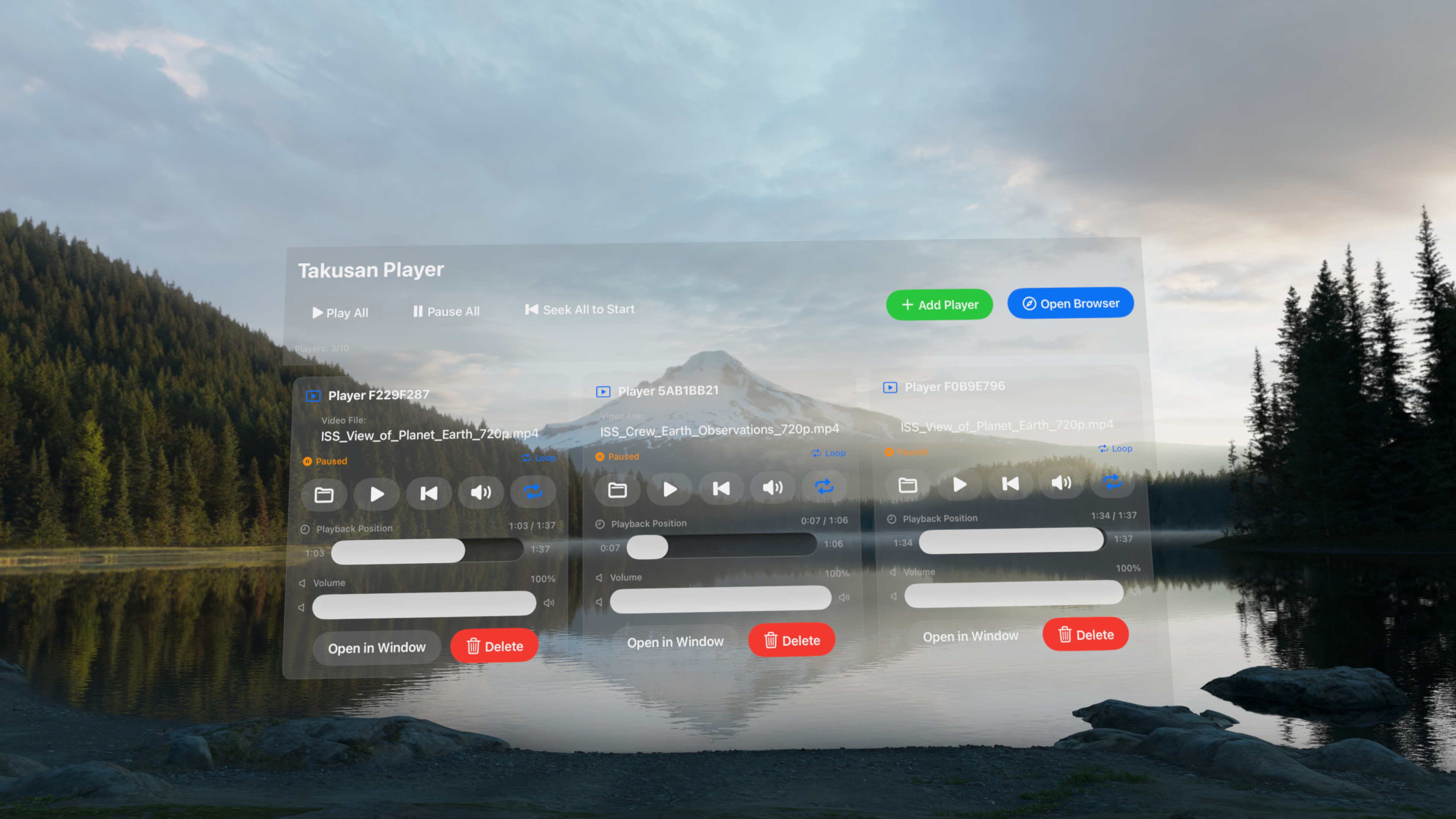 マルチ動画表示